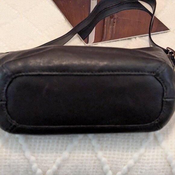Coach Black Leather Mini Bag - Picture 6 of 11